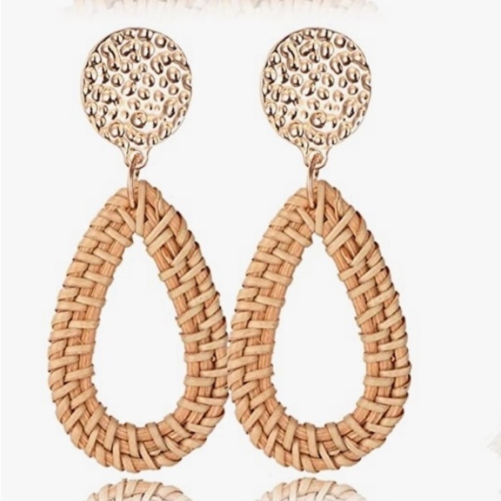 NEW - Rattan Earrings